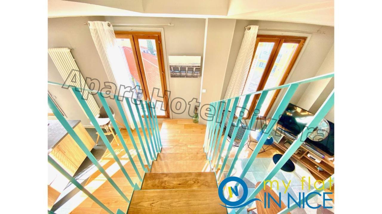 Aparthotel Riviera Nice Cote D'Azur - Old Port - Amazing Ac Duplex 3 Bedrooms 2 Bathrooms- Duplex Maison Du Port Luaran gambar